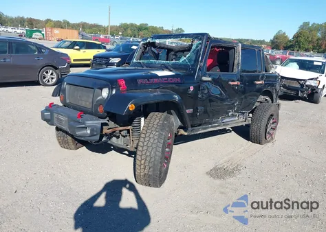 2013 Jeep Wrangler Unlimited Rubicon 10Th Anniversary z USA, uszkodzony, nr VIN 1C4HJWFG8DL703339